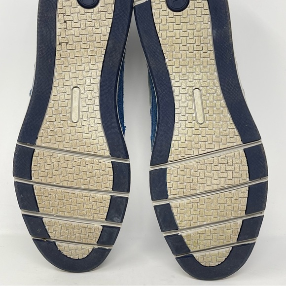 Cole Haan Boat Shoes Mens 9 M Blue Leather Slip On Casual Deck Nautical C12359 main image 15